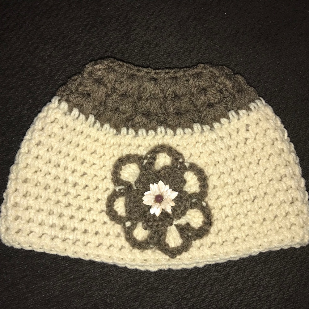 Messy Bun Beanie